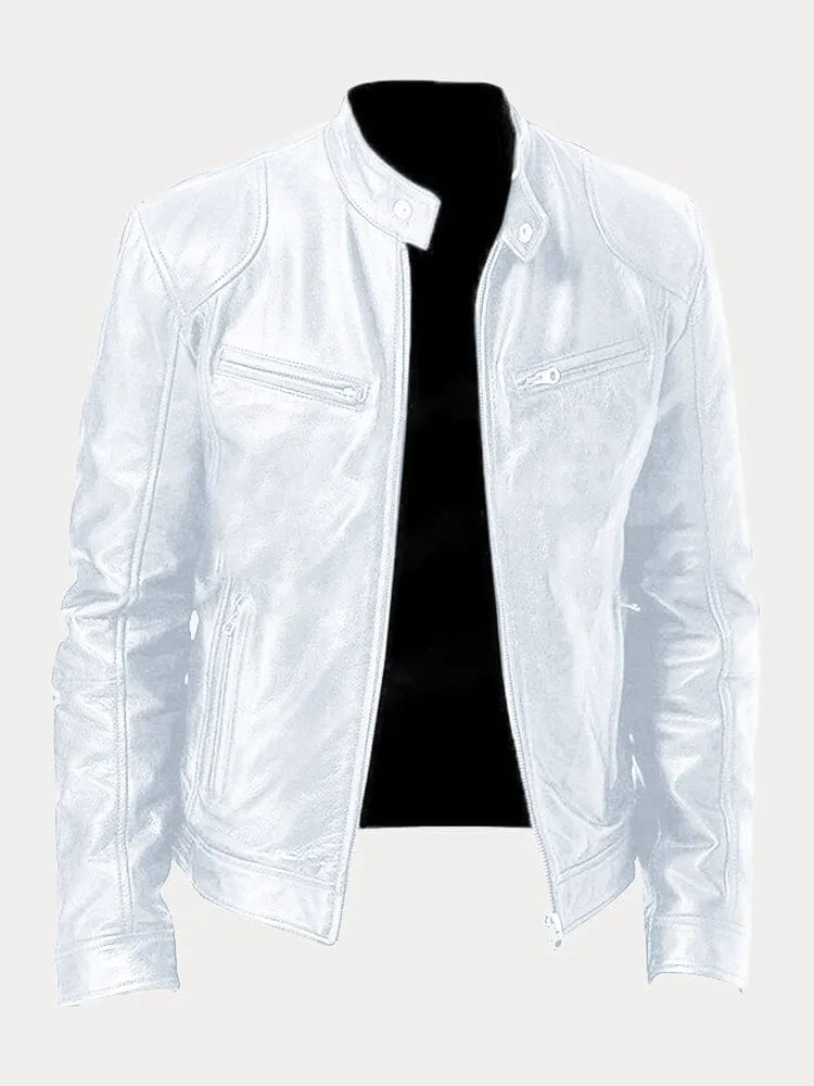 RINO | Veste en simili cuir tendance