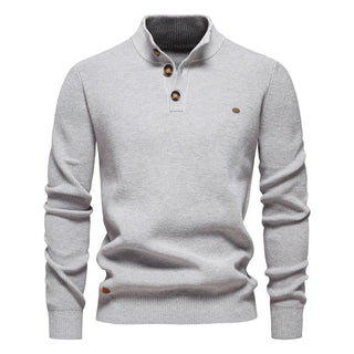 Konrad | Pull pour hommes élégant avec design à boutons