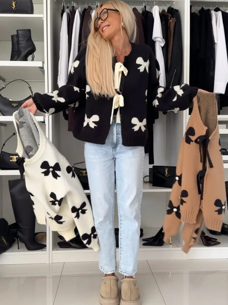Annabel | Pull élégant avec fermeture en dentelle