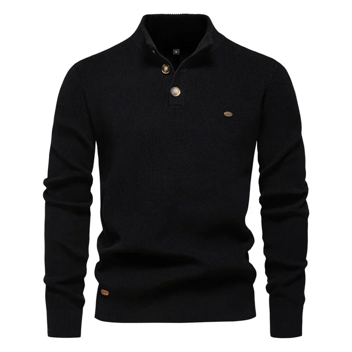 Konrad | Pull pour hommes élégant avec design à boutons