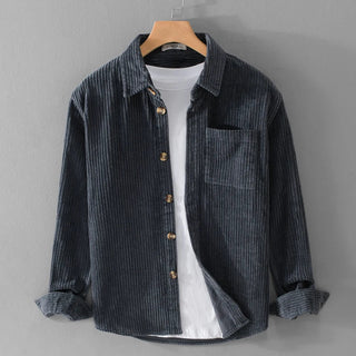 Hanz | Chemise en velours côtelé à manches longues