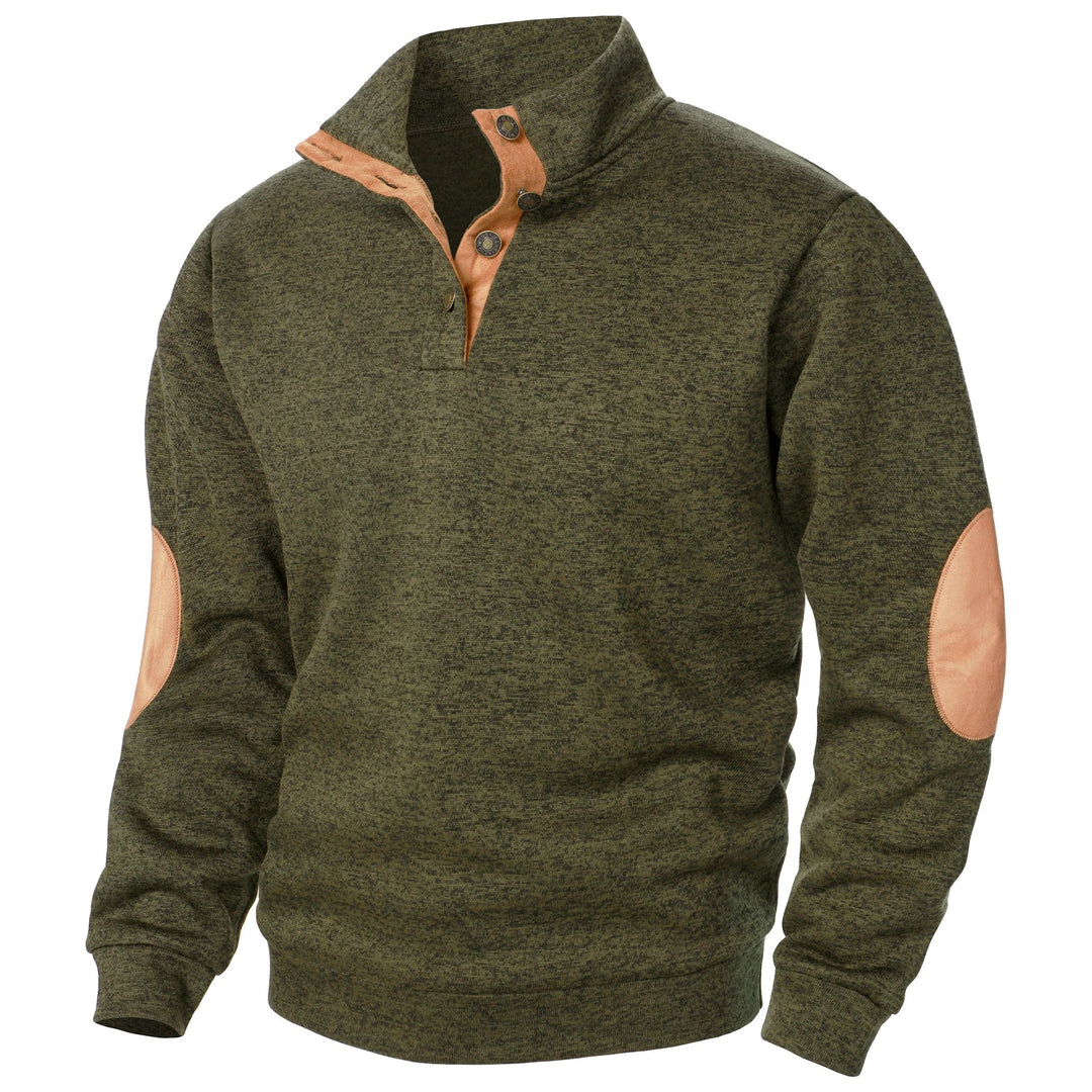 Martin | Pull Henley avec col montant