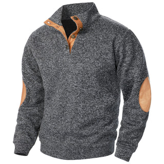 Martin | Pull Henley avec col montant