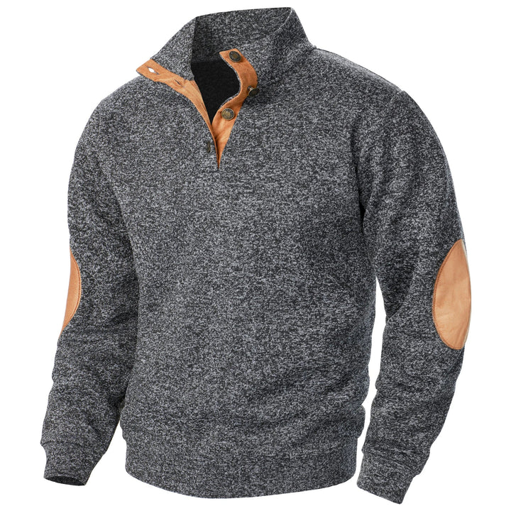 Martin | Pull Henley avec col montant