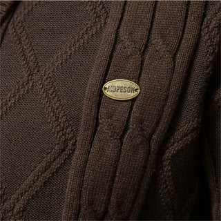 Waldemar | Cardigan pour hommes avec boutonnière