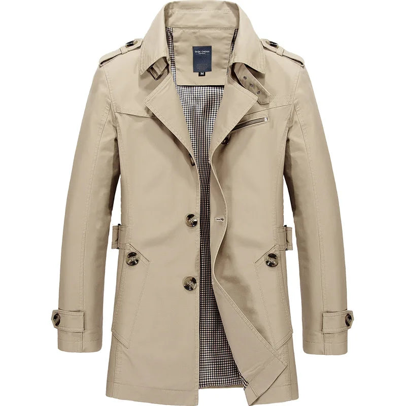 Roger | Trench-coat Casual Élégant