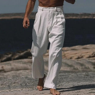 Corsaro - Pantalons Sartoriaux en Lin