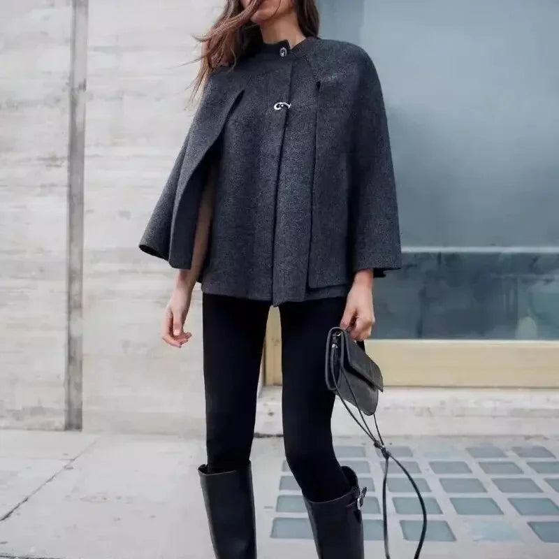 Ottilia | Manteau Cape Élégant