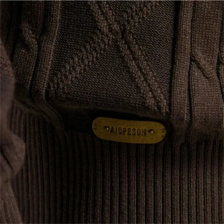 Waldemar | Cardigan pour hommes avec boutonnière