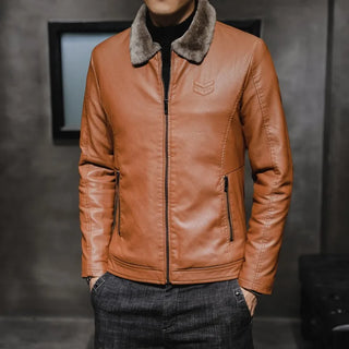 Tobias | Veste élégante en simili cuir