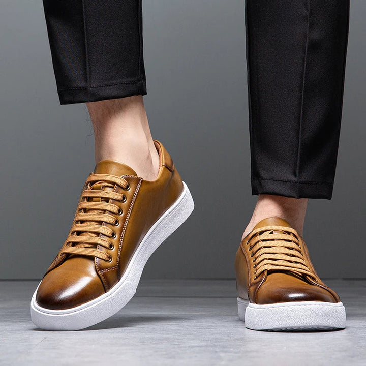 Franco | Baskets pour hommes en simili cuir