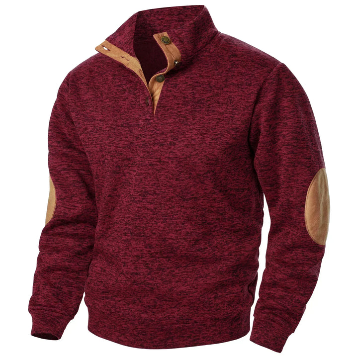 Martin | Pull Henley avec col montant