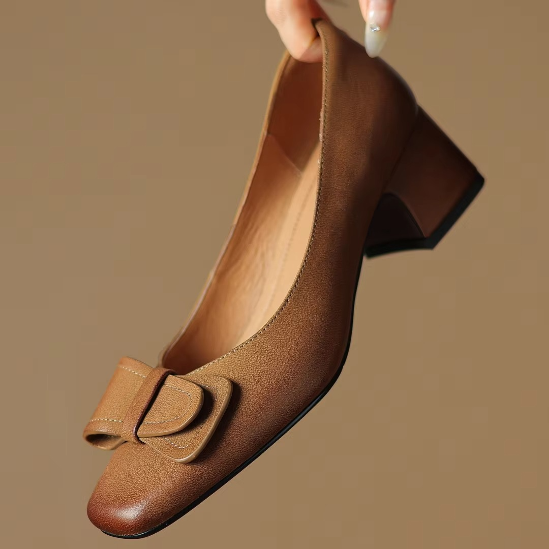 Roselle Talons en cuir