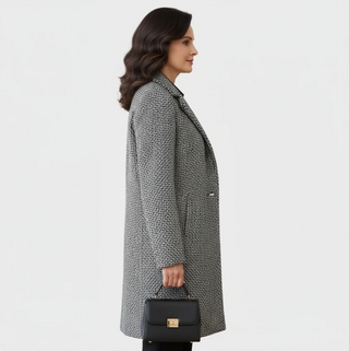 Wendy™ | Manteau long en tissu