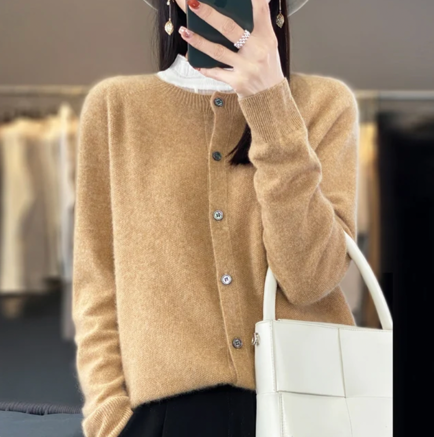 Leonie | Cardigans en laine mérinos
