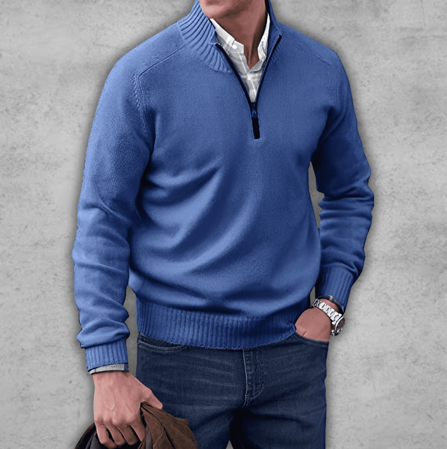 Markus | Pull élégant à zip