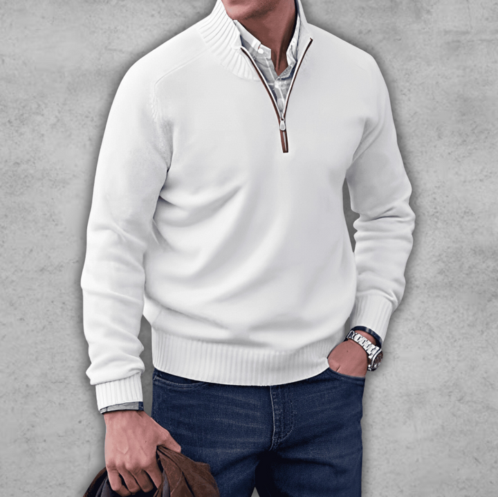 Markus | Pull élégant à zip