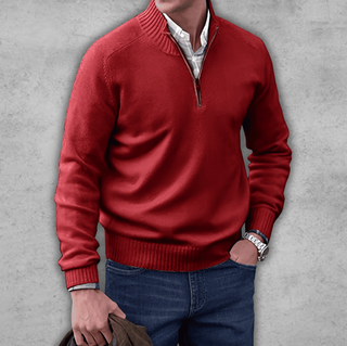 Markus | Pull élégant à zip