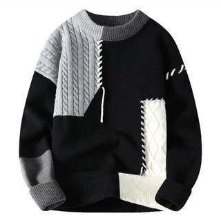 Brunetta | Pull Patchwork Coloré