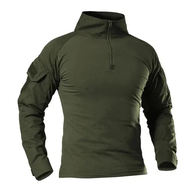 George | Pull militaire avec fermeture éclair