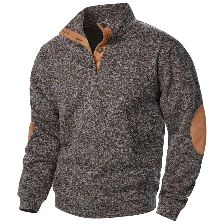 Martin | Pull Henley avec col montant