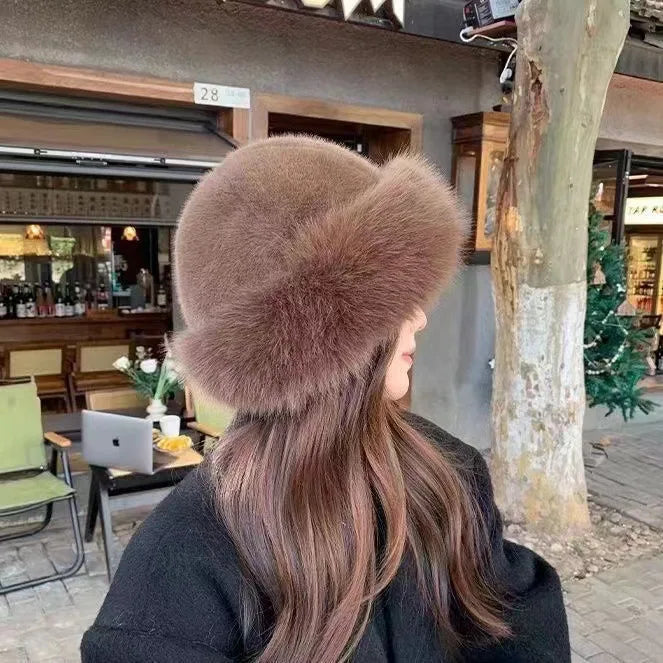Marcella | Chapeau d'hiver en fourrure douce