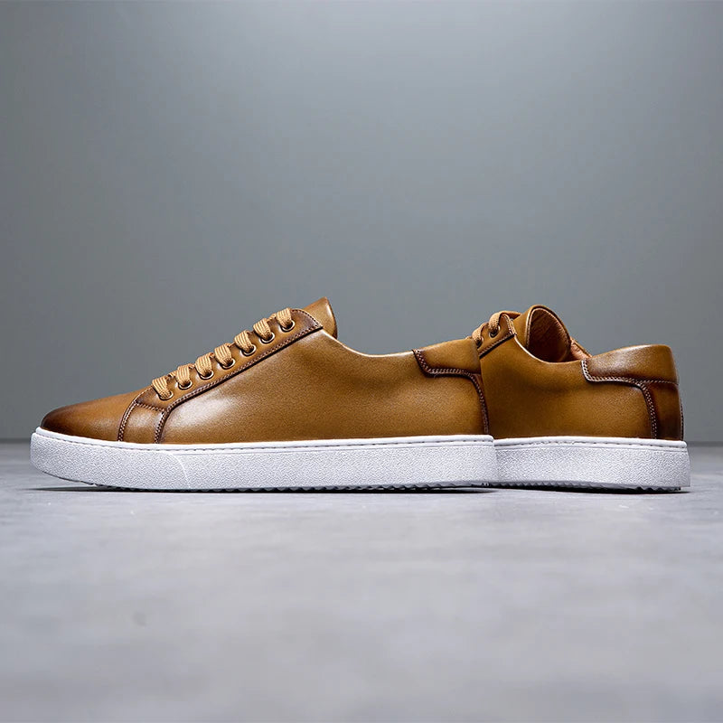 Franco | Baskets pour hommes en simili cuir
