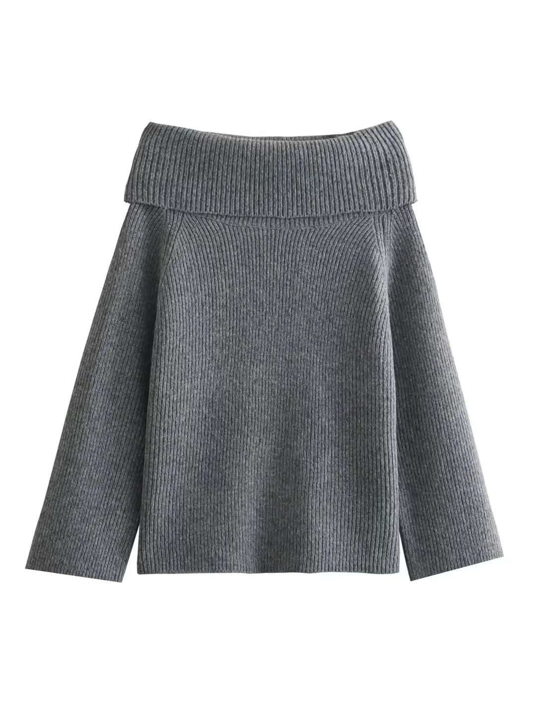 Kiondra | Pull en tricot avec décolleté épaule dénudée