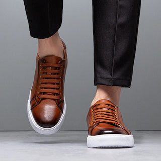 Franco | Baskets pour hommes en simili cuir