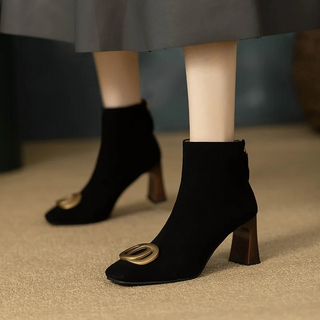 Bottes en Velours Opium