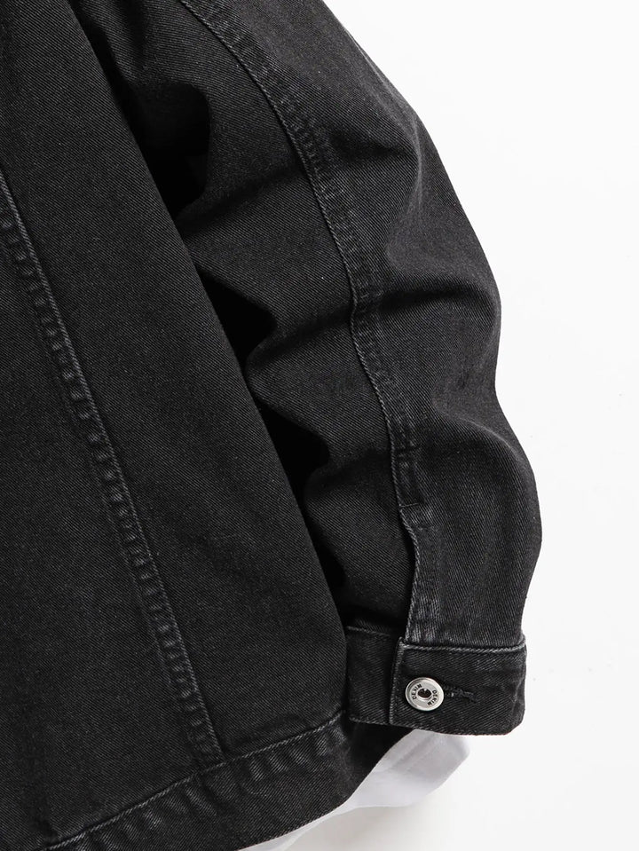 Regan | Veste en Jean à Boutons