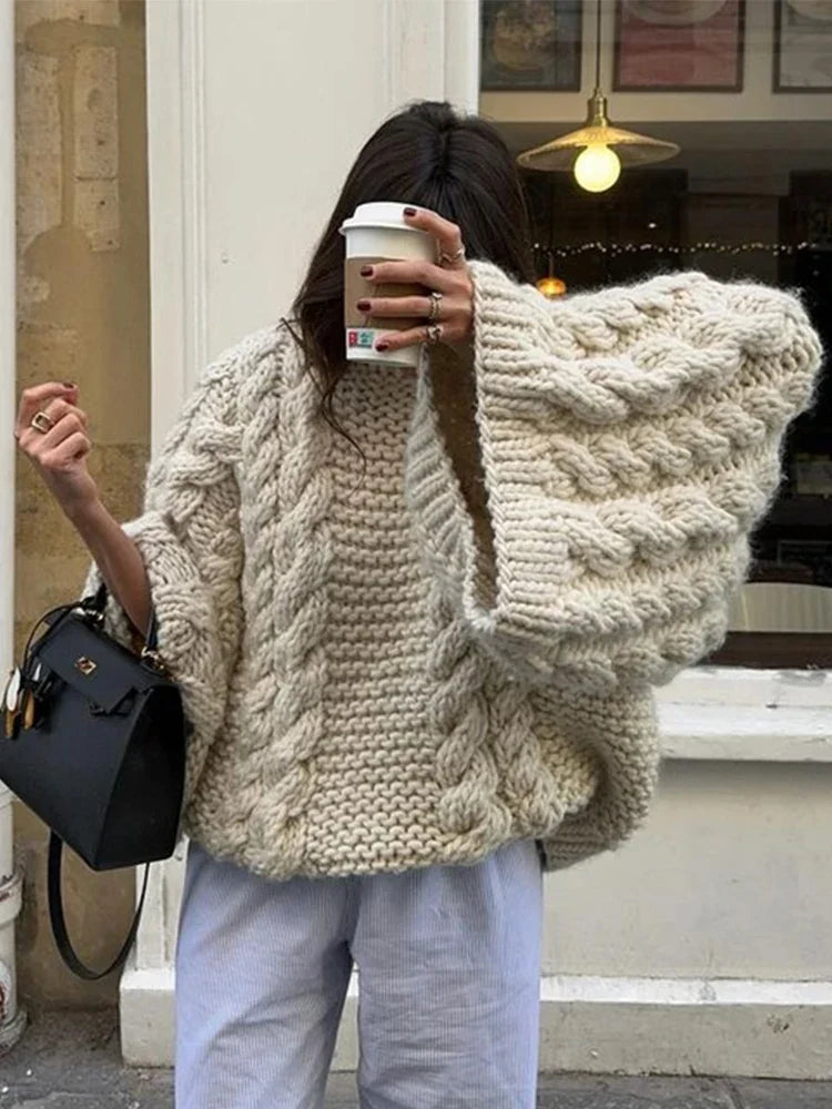 Mikaela | Pull en maille oversize