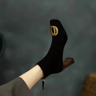 Bottes en Velours Opium