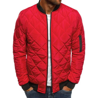 Dale | Veste en coton avec motif losange