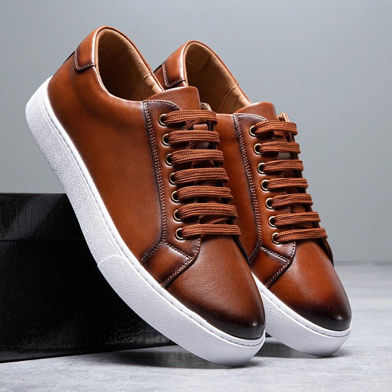 Enzo | Baskets pour hommes en cuir