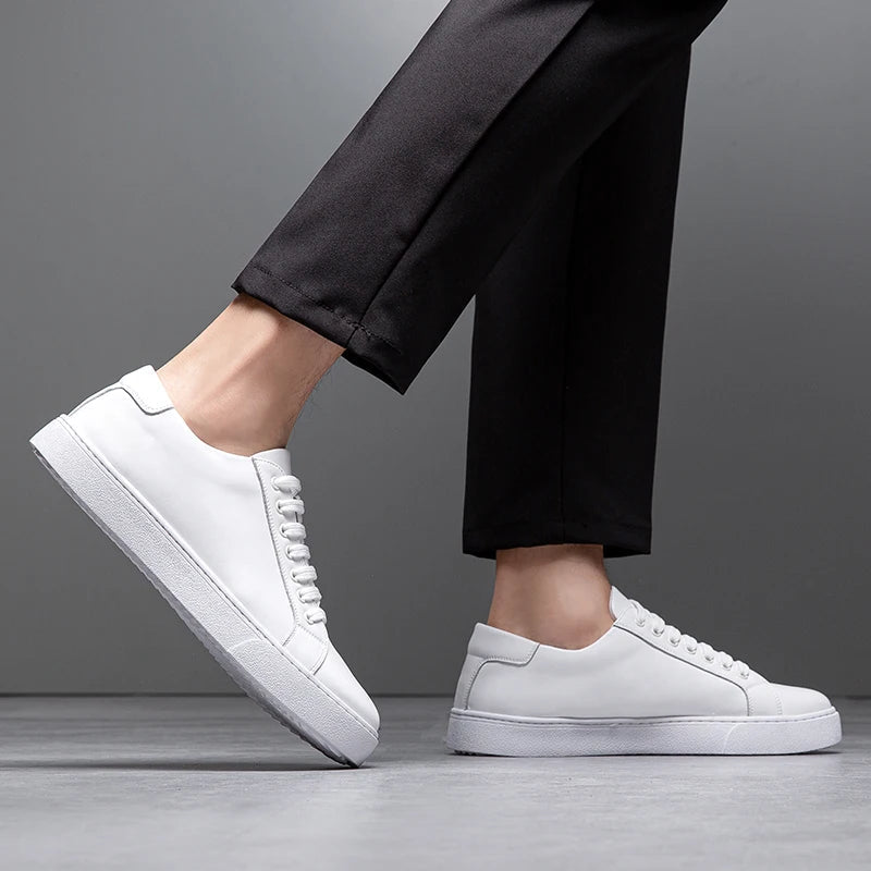 Franco | Baskets pour hommes en simili cuir