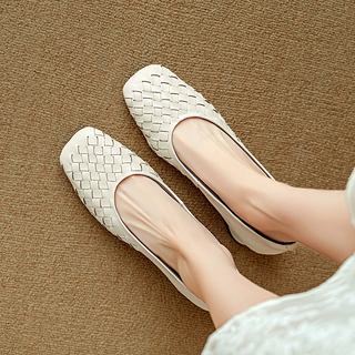 Ballerines en cuir Marcelle