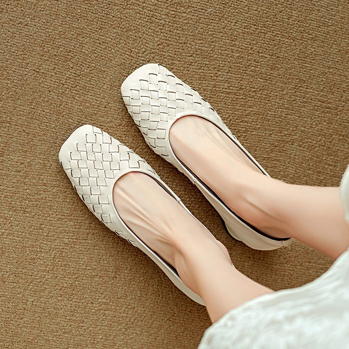 Ballerines en cuir Marcelle