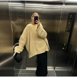 Mikaela | Pull en maille oversize