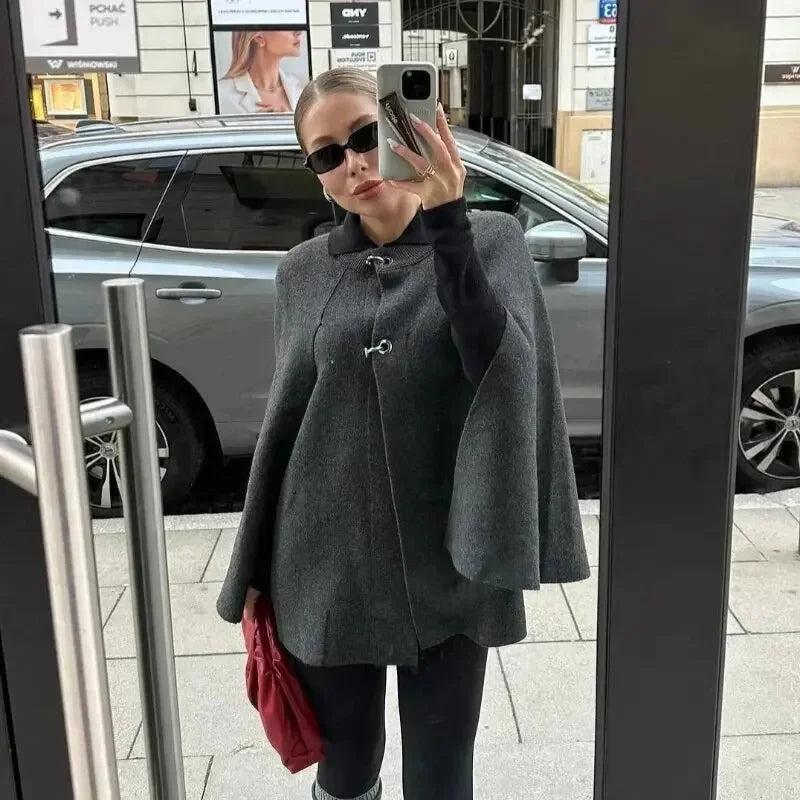 Ottilia | Manteau Cape Élégant