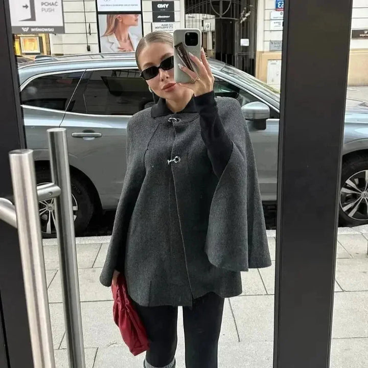 Ottilia | Manteau Cape Élégant