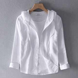Edith | Blouse légère avec capuche