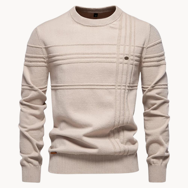 Melvin | Pull élégant avec design en lignes