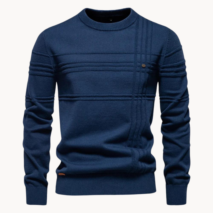 Melvin | Pull élégant avec design en lignes