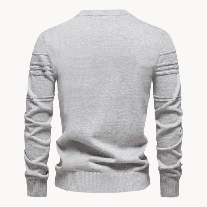 Melvin | Pull élégant avec design en lignes