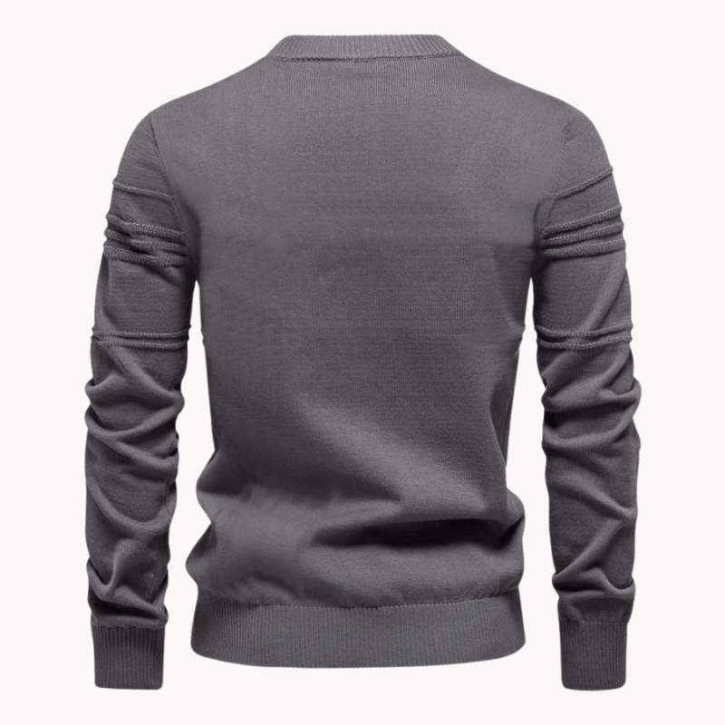 Burkhard | Pull pour hommes élégant avec motif à carreaux
