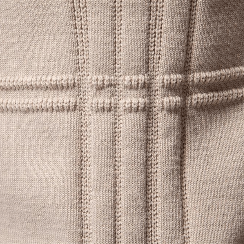 Burkhard | Pull pour hommes élégant avec motif à carreaux