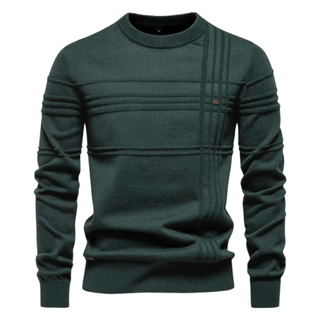 Burkhard | Pull pour hommes élégant avec motif à carreaux
