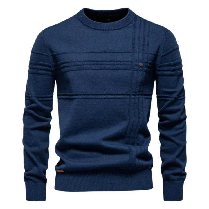 Burkhard | Pull pour hommes élégant avec motif à carreaux