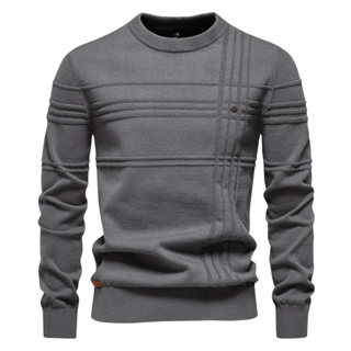 Burkhard | Pull pour hommes élégant avec motif à carreaux